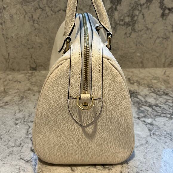 COACH Rowan Satchel Handbag Cream - Picture 9 of 13